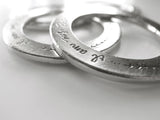 Beloved Pewter Napkin Rings
