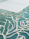Papercut Ketubah Roses Frame