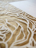 Papercut Ketubah Roses Frame