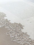 Papercut Ketubah Lace Fringe on Washi Paper