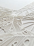 Ketubah Papercut - Tropical Frame (Classic Design)