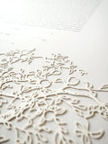 Ketubah Papercut - Branches (Classic Design)