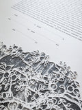 Papercut Ketubah Branches