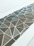 Ketubah Papercut - Geometric (Printed Border)