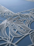 Ketubah Papercut - Tropical Frame (Classic Design)