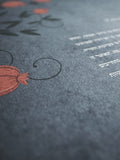 Signature Ketubah - Pomegranate Branches