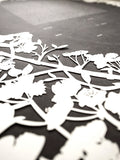 Papercut Ketubah Cherry Blossoms