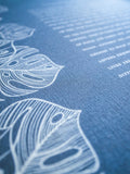Signature Ketubah - Tropical Flora on Bookcloth