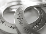 Beloved Pewter Napkin Rings
