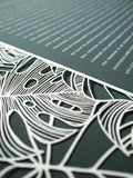 Papercut Ketubah Tropical Frame