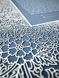 Ketubah Papercut - Trellis (Classic Design)