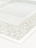 Ketubah Papercut - Geometric (Classic Design)