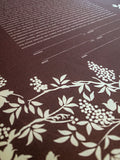 Signature Ketubah Grapevines on Bookcloth