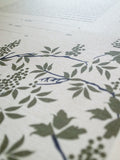 Signature Ketubah - Grapevines on Bookcloth
