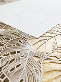 Papercut Ketubah Tropical Frame