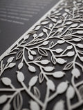 Ketubah Papercut - Lace Leaves (Classic Design)