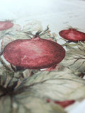 Signature Ketubah Design (Bookcloth) Watercolor Pomegranates