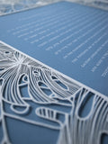 Ketubah Papercut - Tropical Frame (Classic Design)