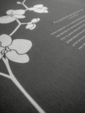 Signature Ketubah Design (Bookcloth) Orchid Branch