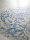 Signature Ketubah Design (Washi Paper) Peony Corner