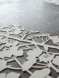 Papercut Ketubah Cherry Blossoms on Washi Paper