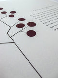 Signature Ketubah - Circle Tree