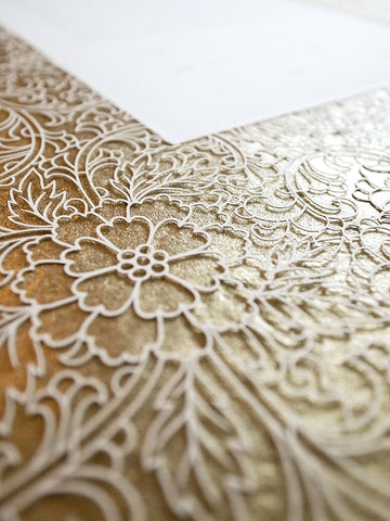 Papercut Ketubah Trellis
