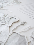 Papercut Ketubah Southern Magnolias