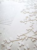 Ketubah Papercut - Sprigs (Classic Design)