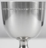 Beloved Pewter Wedding Kiddush Cup - Free Shipping