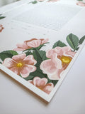 Signature Ketubah Design (Cotton Paper) Blooming Roses