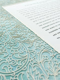 Papercut Ketubah Trellis