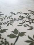 Signature Ketubah - Grapevines on Bookcloth