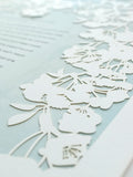 Papercut Ketubah Cherry Blossoms