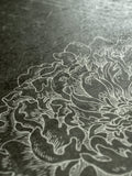 Signature Ketubah - Peony Corner on Washi Paper