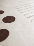 Signature Ketubah - Circle Tree on Washi Paper
