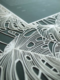 Papercut Ketubah Tropical Frame