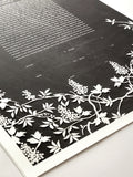 Ketubah Papercut - Grapevines (Classic Design)