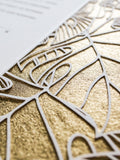 Papercut Ketubah Tropical Frame
