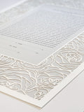 Ketubah Papercut - Roses Frame (Classic Design)