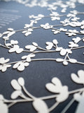 Ketubah Papercut - Sprigs (Classic Design)