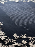 Papercut Ketubah Grapevines