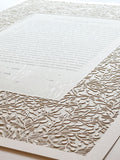 Ketubah Papercut - Lace Leaves (Classic Design)