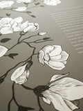 Signature Ketubah Design (Cotton Paper) Southern Magnolias