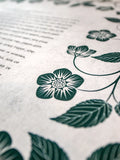Signature Ketubah Design (Cotton Paper) Blooming Garden