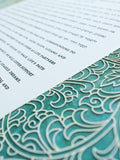Papercut Ketubah Trellis