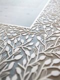 Ketubah Papercut - Lace Leaves (Classic Design)