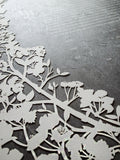 Papercut Ketubah Cherry Blossoms on Washi Paper