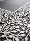 Ketubah Papercut - Lace Leaves (Classic Design)