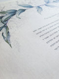 Signature Ketubah Design (Bookcloth) Green Laurel